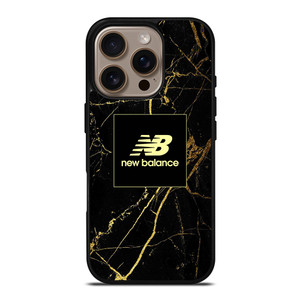 NEW BALANCE NB GOLD MARBLE iPhone 16 Pro Case Cover NEW BALANCE NB GOLD MARBLE iPhone 16 Pro Case Cover