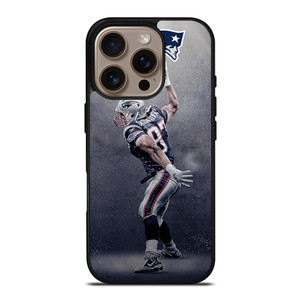 NEW ENGLAND PATRIOTS ROB GRONKOWSKI iPhone 16 Pro Case Cover