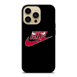 NIKE SWOOSH CHICAGO RED BULL BASKETBALL TEAM LOGO iPhone 14 Pro Max Case Cover
