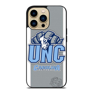 NORTH CAROLINA TAR HEELS LOGO BASKETBALL UNIVERSITY MASCOT iPhone 14 Pro Max Case Cover
