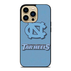 NORTH CAROLINA TAR HEELS LOGO BASKETBALL UNIVERSITY TEAM iPhone 14 Pro Max Case Cover
