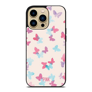 PINK NATION BUTTERFLY BRUSH iPhone 14 Pro Max Case Cover