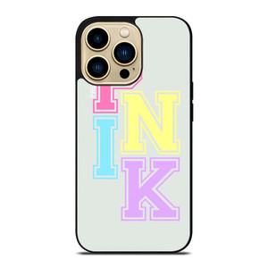 PINK NATION VICTORIA'S SECRET LOGO PRETTY IN ICON iPhone 14 Pro Max Case Cover