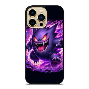 POKEMON POCKET MONSTER GENGAR SINISTER iPhone 14 Pro Max Case Cover