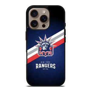 NEW YORK RANGERS LOGO MASCOT iPhone 16 Pro Case Cover