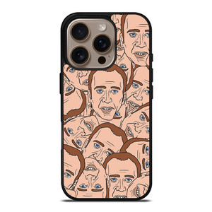 NICOLAS CAGE COLLAGE iPhone 16 Pro Case Cover NICOLAS CAGE COLLAGE iPhone 16 Pro Case Cover