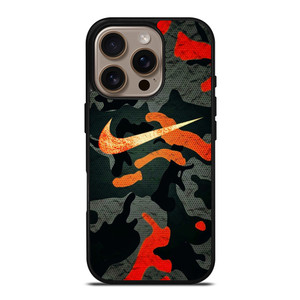 NIKE COLORFUL CAMO iPhone 16 Pro Case Cover NIKE COLORFUL CAMO iPhone 16 Pro Case Cover
