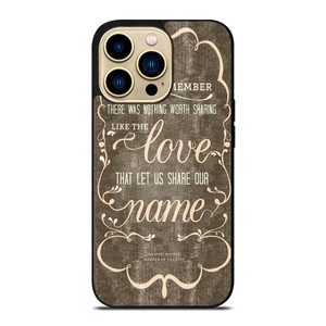 THE AVETT BROTHERS QUOTES iPhone 14 Pro Max Case Cover