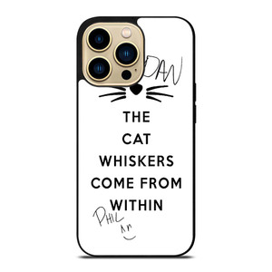 THE WHISKERS DAN AND PHIL iPhone 14 Pro Max Case Cover