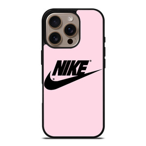 NIKE PINK LOGO iPhone 16 Pro Case Cover