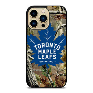 TORONTO MAPLE LEAFS LOGO REAL TREE CAMO iPhone 14 Pro Max Case Cover