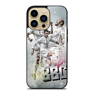 TRIO BBC REAL MADRID iPhone 14 Pro Max Case Cover