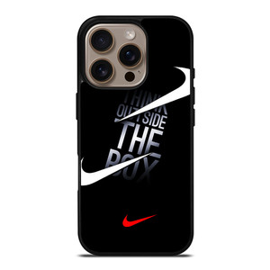 NIKE THINK OUTSIDE THE BOX iPhone 16 Pro Case Cover NIKE THINK OUTSIDE THE BOX iPhone 16 Pro Case Cover