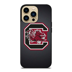 UNIVERSITY FOOTBALL SOUTH CAROLINA GAMECOCKS LOGO iPhone 14 Pro Max Case Cover