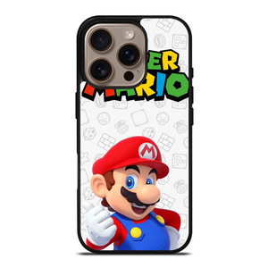 NINTENDO SUPER MARIO BROSS iPhone 16 Pro Case Cover