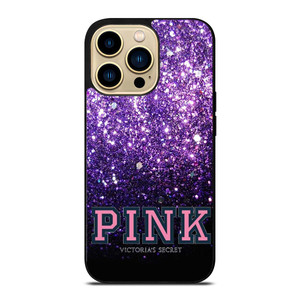 VICTORIA'S SECRET PINK PURPLE iPhone 14 Pro Max Case Cover