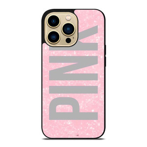 VICTORIA'S SECRET PINK SPARKLE LOGO iPhone 14 Pro Max Case Cover