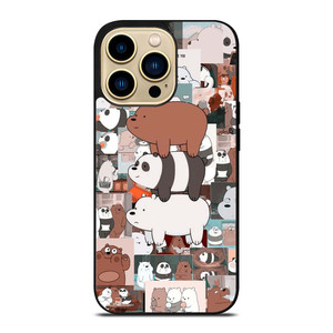 WE BARE BEARS COLLAGE iPhone 14 Pro Max Case Cover