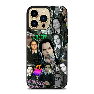 WEDNESDAY ADDAMS COLLAGE iPhone 14 Pro Max Case Cover