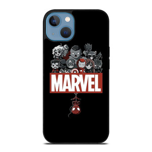 AVENGERS ENDGAME SUPERHERO KAWAII iPhone 13 Case Cover