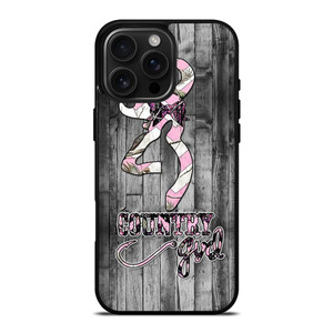 CAMO BROWNING PINK GIRL iPhone 16 Pro Max Case Cover CAMO BROWNING PINK GIRL iPhone 16 Pro Max Case Cover
