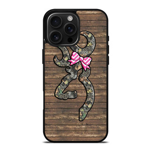CAMO BROWNING RIBBON iPhone 16 Pro Max Case Cover CAMO BROWNING RIBBON iPhone 16 Pro Max Case Cover