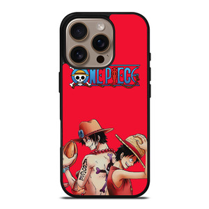 ONE PIECE LUFFY AND ACE iPhone 16 Pro Case Cover ONE PIECE LUFFY AND ACE iPhone 16 Pro Case Cover