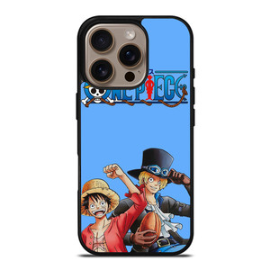 ONE PIECE LUFFY AND SABO iPhone 16 Pro Case Cover ONE PIECE LUFFY AND SABO iPhone 16 Pro Case Cover