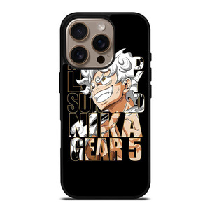 ONE PIECE MONKEY D LUFFY GEAR 5 ANIME iPhone 16 Pro Case Cover ONE PIECE MONKEY D LUFFY GEAR 5 ANIME iPhone 16 Pro Case Cover