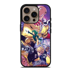 ONE PUNCH MAN ANIME CHARACTER iPhone 16 Pro Case Cover