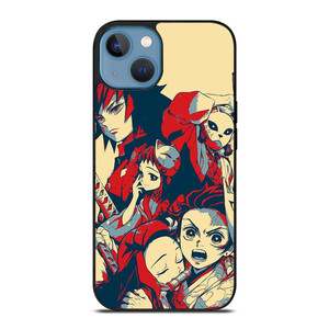 DEMON SLAYER ANIME CHARACTER iPhone 13 Case Cover