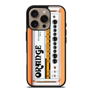 ORANGE GUITAR BASS AMP HEAD iPhone 16 Pro Case Cover ORANGE GUITAR BASS AMP HEAD iPhone 16 Pro Case Cover