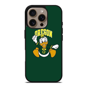 OREGON DUCKS LOGO DONALD DUCKS FOOTBALL ICON iPhone 16 Pro Case Cover