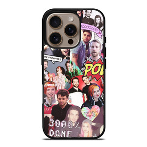 PARAMORE BAND COLLAGE iPhone 16 Pro Case Cover PARAMORE BAND COLLAGE iPhone 16 Pro Case Cover