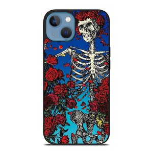 GRATEFUL DEAD SKULL AND ROSE iPhone 13 Case Cover