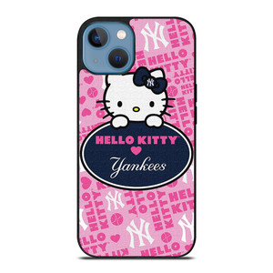 HELLO KITTY NEW YORK YANKEES iPhone 13 Case Cover