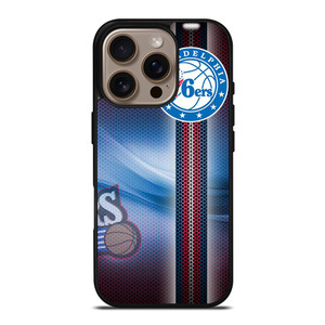 PHILADELPHIA 76ers Logo iPhone 16 Pro Case Cover