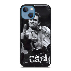 JOHNNY CASH MIDDLE FINGER iPhone 13 Case Cover