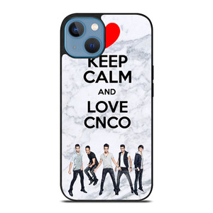 KEEP CALM AND LOVE CNCO MARBLE iPhone 13 Case Cover