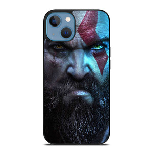 KRATOS FACE GOD OF WAR RAGNAROK iPhone 13 Case Cover