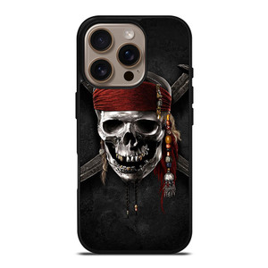 PIRATES OF THE CARIBBEAN SKULL iPhone 16 Pro Case Cover