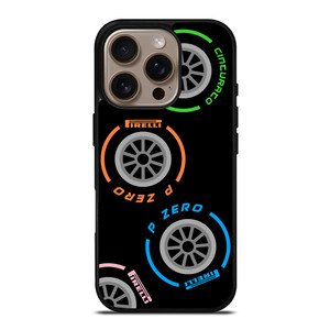 PIRELLI F1 TIRE ICON iPhone 16 Pro Case Cover PIRELLI F1 TIRE ICON iPhone 16 Pro Case Cover