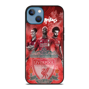 LIVERPOOL FC TRIO FIRMINO MANE SALAH iPhone 13 Case Cover