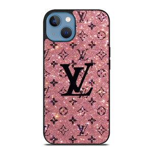 LOUIS VUITTON LV LOGO PINK SPARKLE iPhone 13 Case Cover