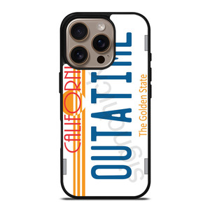 PLATE LICENSE CALIFORNIA iPhone 16 Pro Case Cover PLATE LICENSE CALIFORNIA iPhone 16 Pro Case Cover
