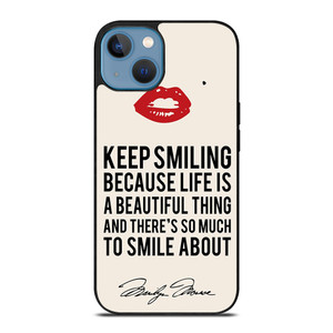 MARYLIN MONROE QUOTES iPhone 13 Case Cover