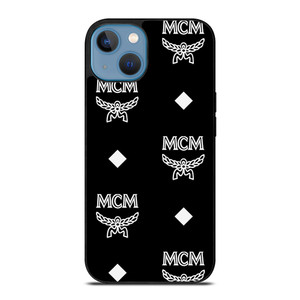 MCM WORLDWIDE LOGO BLACK iPhone 13 Case Cover
