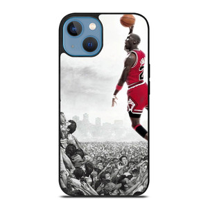 MICHAEL JORDAN AIR DUNK WALL iPhone 13 Case Cover