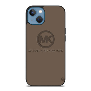 MICHAEL KORS NEW YORK LOGO BROWN iPhone 13 Case Cover