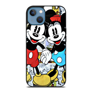 MICKEY AND MINNIE MOUSE DISNEY COMIC iPhone 13 Case Cover